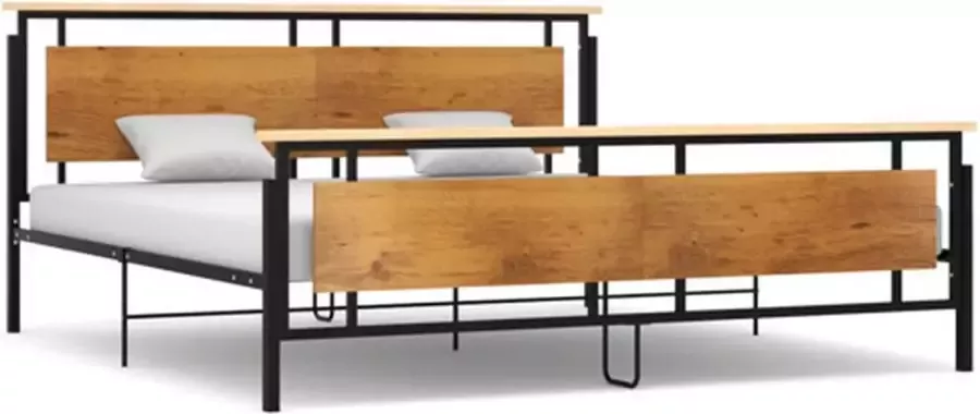 VidaXL -Bedframe-metaal-200x200-cm - Foto 3