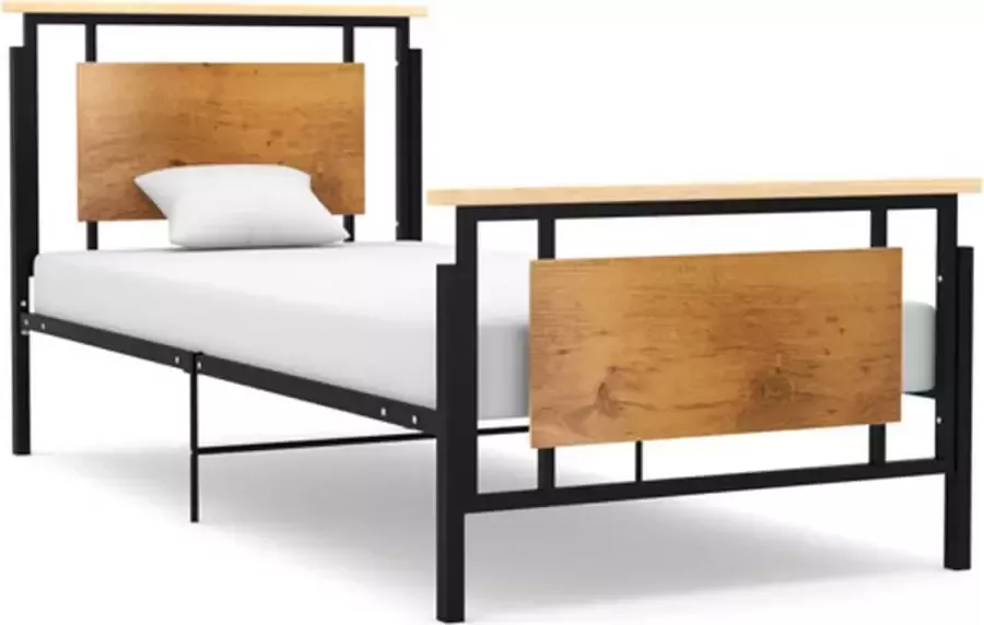 VidaXL -Bedframe-metaal-90x200-cm - Foto 2