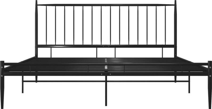 VidaXL -Bedframe-metaal-wit-180x200-cm - Foto 2