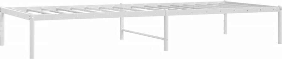 VidaXL -Bedframe-metaal-wit-80x200-cm - Foto 6