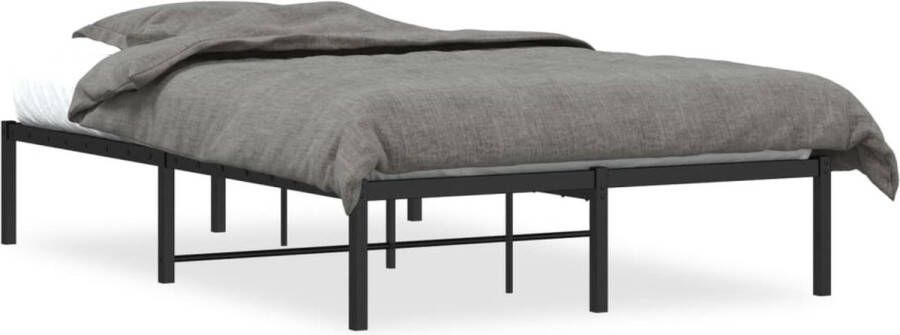 VidaXL -Bedframe-metaal-zwart-120x200-cm - Foto 3