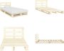 VidaXL Bedframe pallet massief grenenhout 120x200 cm Bedframe Bedframes Bed Bedden - Thumbnail 3