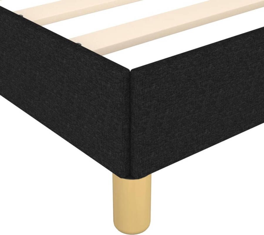 VIDAXL Bedframe zonder matras 180x200 cm stof groen - Foto 2