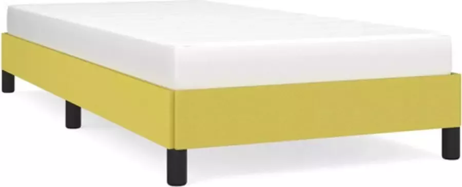 VidaXL -Bedframe-stof-groen-90x200-cm - Foto 3