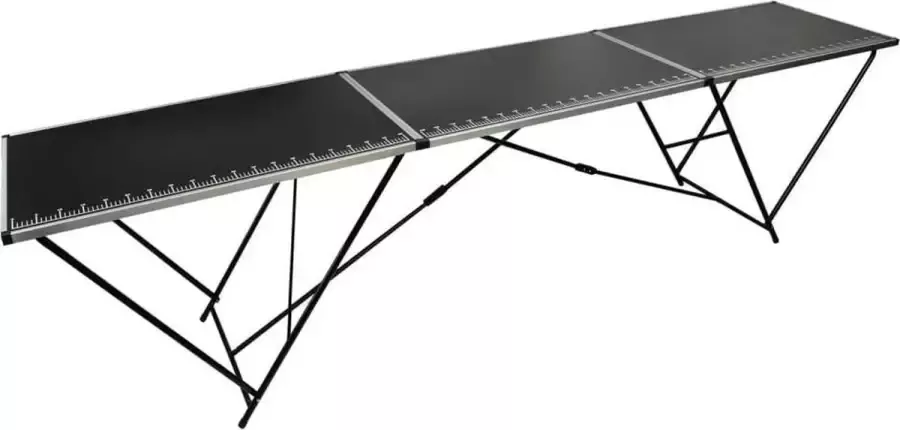 VidaXL Behangtafel inklapbaar 300x60x78 cm MDF en aluminium - Foto 3