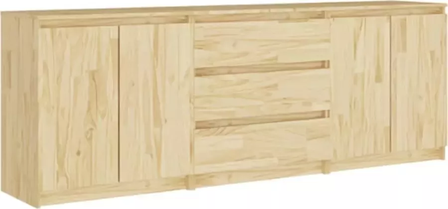 VidaXL -Bijzetkast-180x36x65-cm-massief-grenenhout - Foto 2