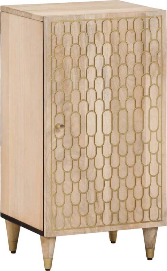 VidaXL -Bijzetkast-40x33x75-cm-massief-mangohout - Foto 4