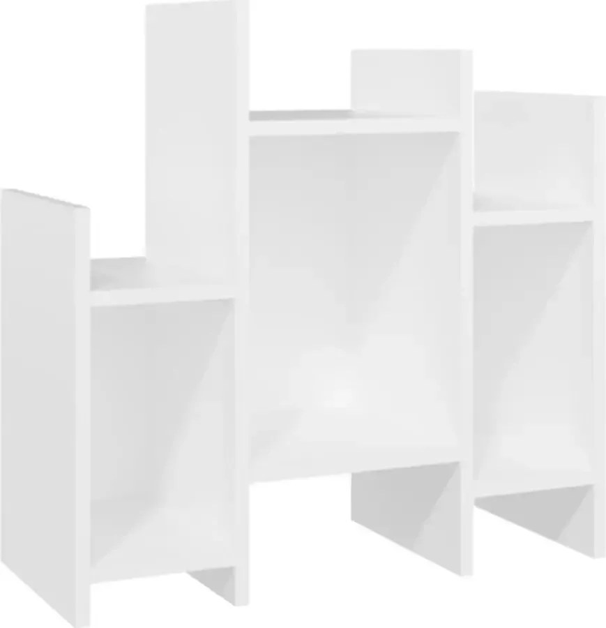 VidaXL -Bijzetkast-60x26x60-cm-bewerkt-hout-wit - Foto 3