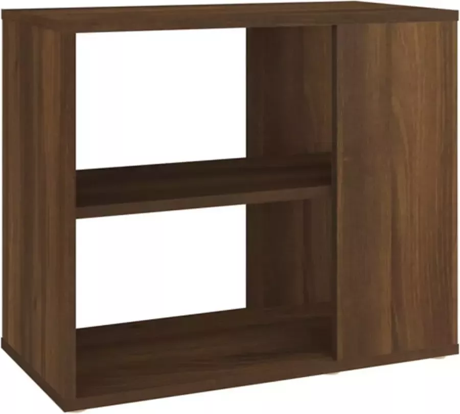 VidaXL -Bijzetkast-60x30x50-cm-bewerkt-hout-bruineikenkleurig - Foto 3