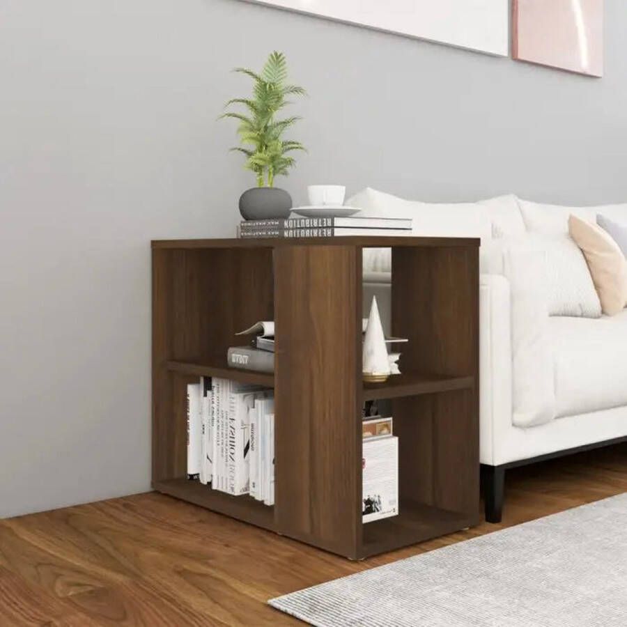 VidaXL -Bijzetkast-60x30x50-cm-bewerkt-hout-grijs-sonoma-eikenkleurig