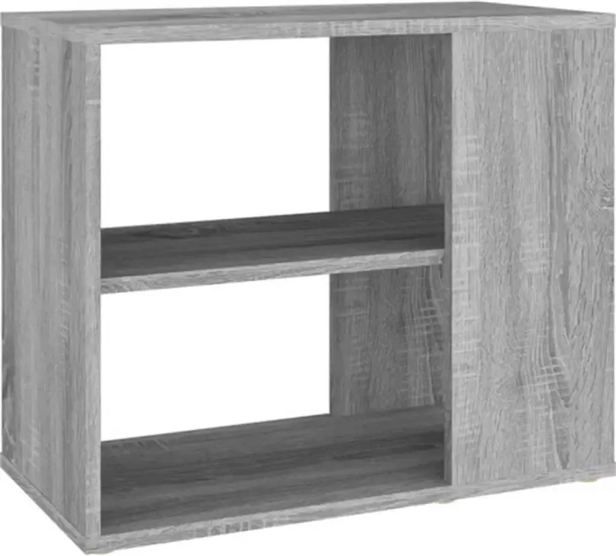 VidaXL -Bijzetkast-60x30x50-cm-bewerkt-hout-grijs-sonoma-eikenkleurig - Foto 4