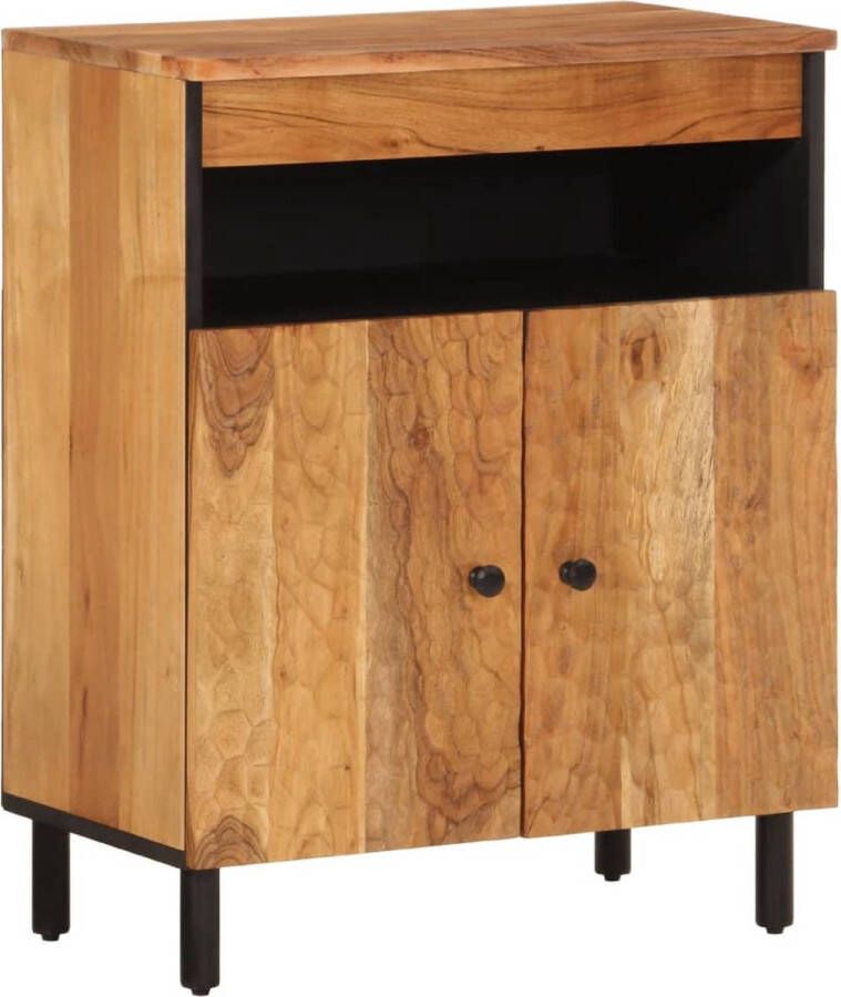 VidaXL -Bijzetkast-60x33x75-cm-massief-acaciahout - Foto 10