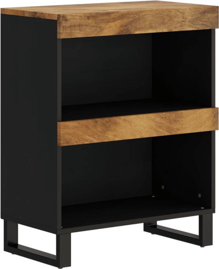 VidaXL -Bijzetkast-60x33x75-cm-massief-mangohout