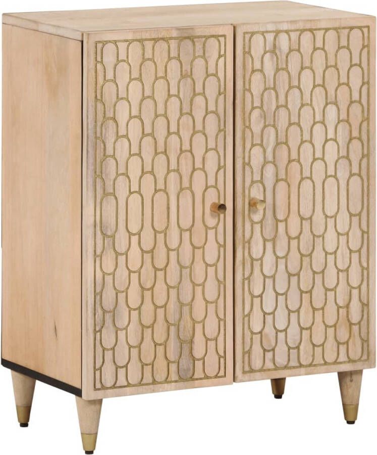 VidaXL -Bijzetkast-60x33x75-cm-massief-mangohout - Foto 6