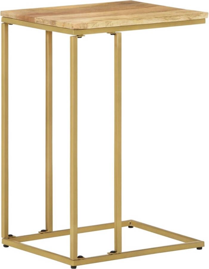 VidaXL -Bijzettafel-35x45x65-cm-massief-mangohout