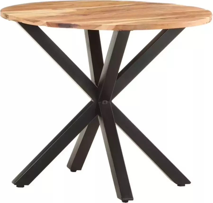 VidaXL Bijzettafel 68x68x56 cm massief acaciahout