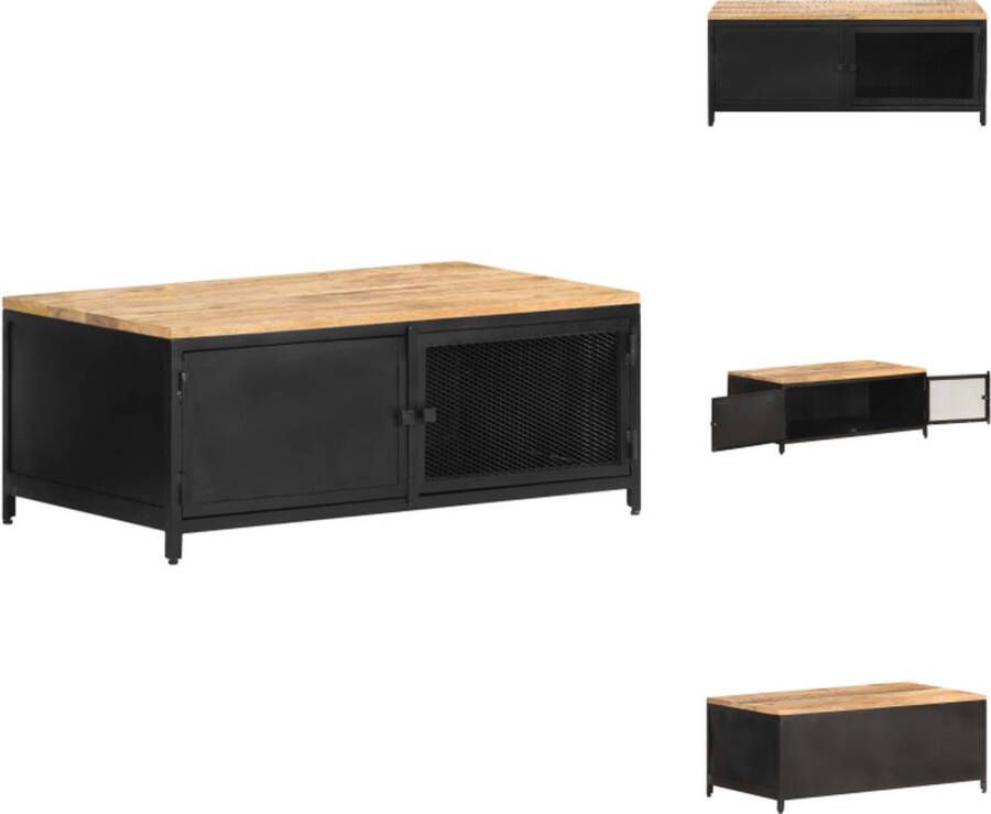 VidaXL -Salontafel-90x50x37-cm-massief-ruw-mangohout