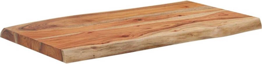 VidaXL Tafelblad Rechthoekig Acaciahout 70x40 cm Houten Tafelblad Acacia Tafelblad Vervangen Salontafel Blad Eetkamertafel Blad
