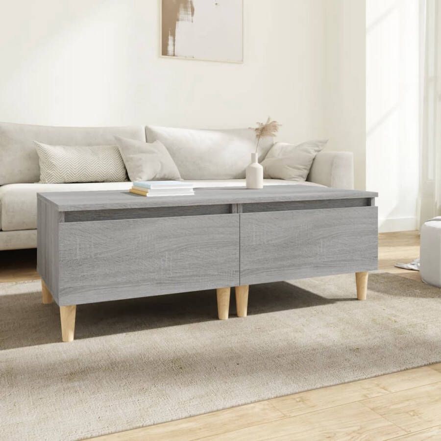 VidaXL -Bijzettafels-2-st-50x46x35-cm-bewerkt-hout-grijs-sonoma-eiken - Foto 3