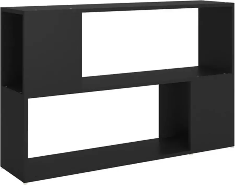 VidaXL Prolenta Premium Boekenkast 100x24x63 cm spaanplaat zwart - Foto 2