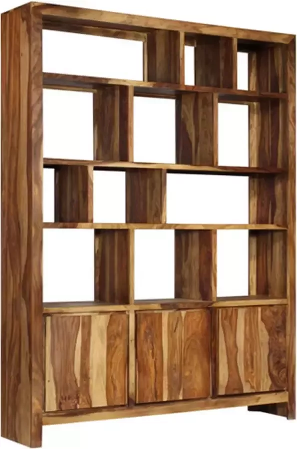 VidaXL Boekenplank 150x35x200 cm massief sheeshamhout
