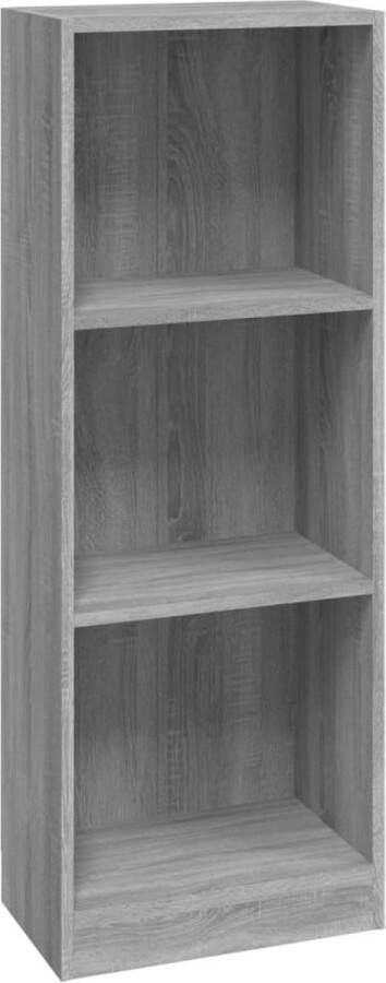 VidaXL -Boekenkast-40x24x109-cm-bewerkt-hout-grijs-sonoma-eikenkleurig - Foto 2