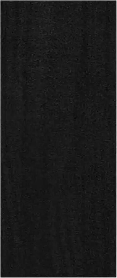 VidaXL -Boekenkast-40x30x71 5-cm-massief-grenenhout-zwart - Foto 4