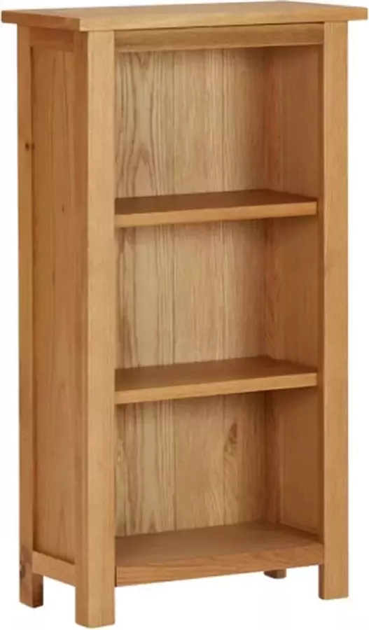VidaXL -Boekenkast-45x22 5x82-cm-massief-eikenhout - Foto 4
