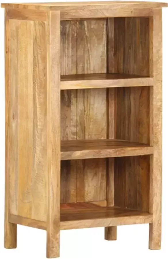 VIDAXL Boekenkast 50x35x90 cm massief mangohout