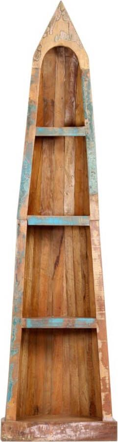 VidaXL Boekenkast 50x40x180 cm massief gerecycled hout