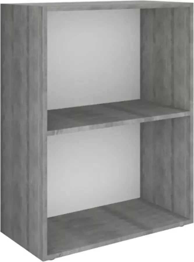 VidaXL -Boekenkast-60x31x78-cm-betonkleurig - Foto 2