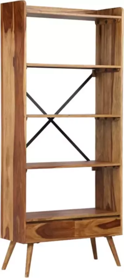 VidaXL -Boekenkast-75x30x170-cm-massief-sheeshamhout - Foto 3