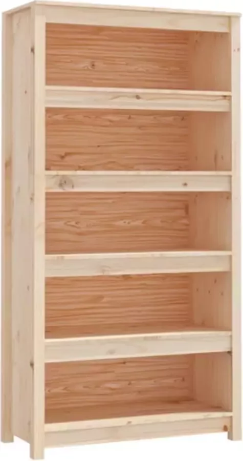 VidaXL -Boekenkast-80x35x154-cm-massief-grenenhout - Foto 3