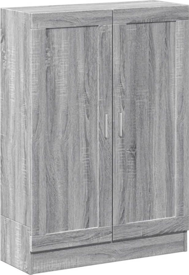 VidaXL -Boekenkast-82 5x30 5x115-cm-bewerkt-hout-grijs-sonoma-eiken - Foto 4