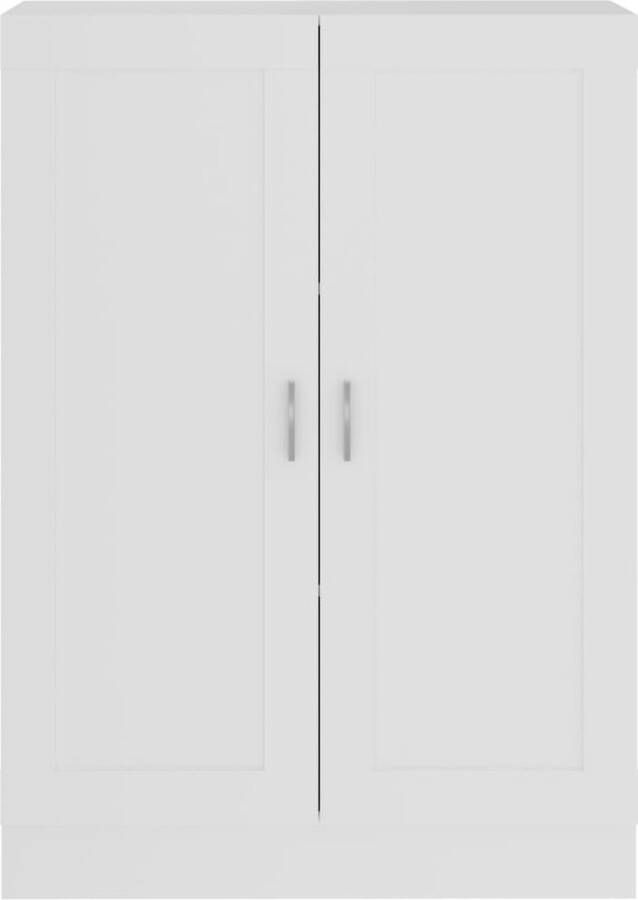 VidaXL Boekenkast 82 5x30 5x115 cm bewerlt hout wit - Foto 2