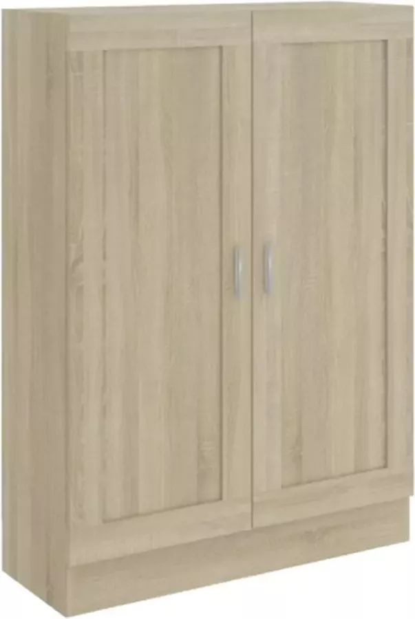 VidaXL Boekenkast 82 5x30 5x115 cm bewerlt hout sonoma eikenkleurig - Foto 3
