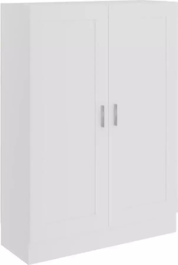 VidaXL Boekenkast 82 5x30 5x115 cm bewerlt hout wit - Foto 3