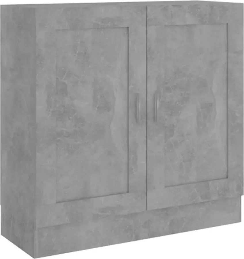 VidaXL -Boekenkast-82 5x30 5x80-cm-bewerkt-hout-betongrijs - Foto 3
