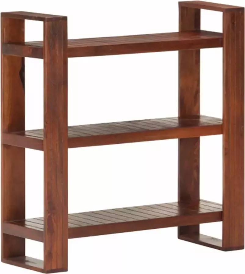 VidaXL Boekenkast 84x30x90 cm massief acaciahout honingbruin