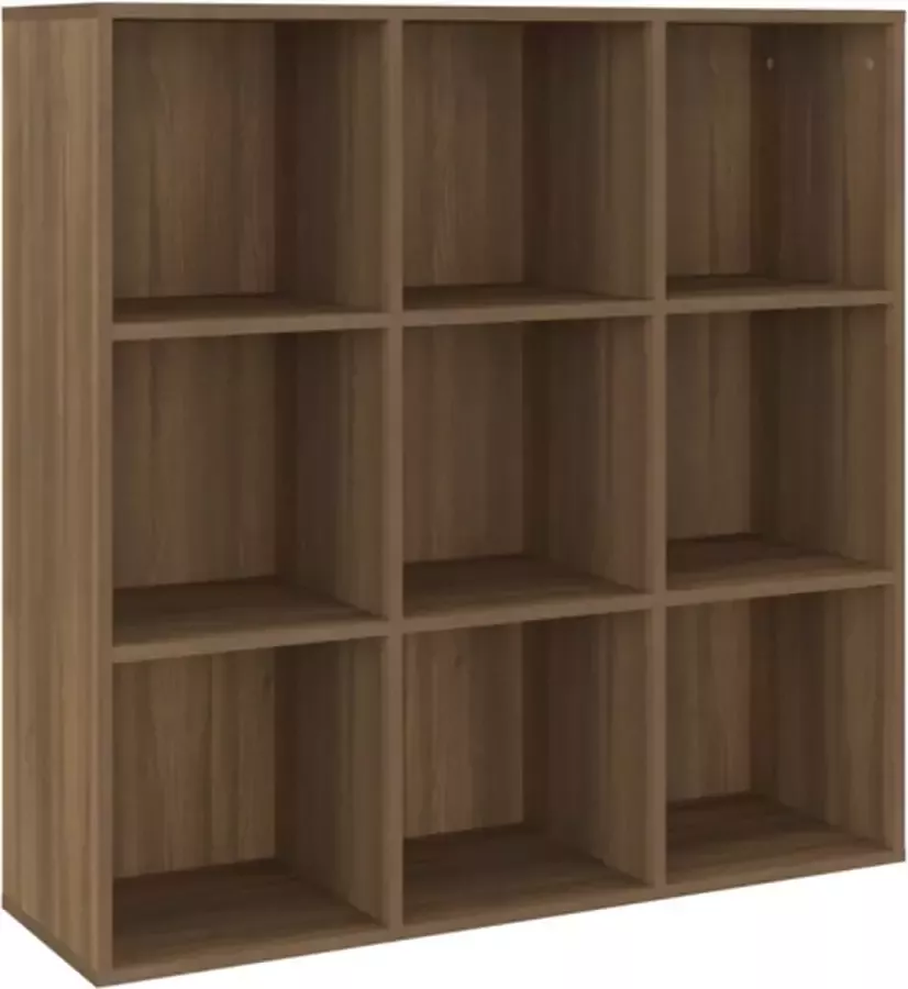 VidaXL -Boekenkast-98x29x97 5-cm-bruin-eikenkleur - Foto 3