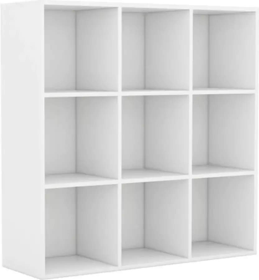 VidaXL -Boekenkast-98x29x97 5-cm-bewerkt-hout-wit - Foto 3