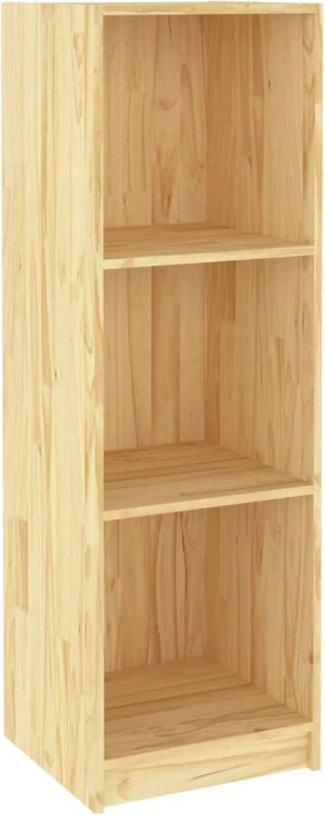 VidaXL -Boekenkast- -kamerscherm-36x33x110-cm-massief-grenenhout - Foto 3