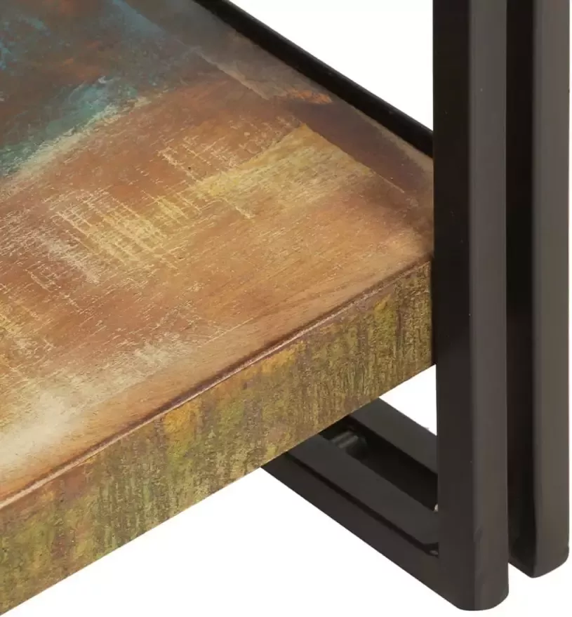 vidaXL Boekenkast met 5 schappen 40x30x180 cm massief gerecycled hout