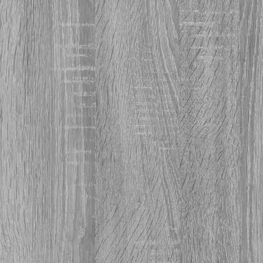 VidaXL -Boekenkast-trapvormig-142-cm-bewerkt-hout-grijs-sonoma-eiken