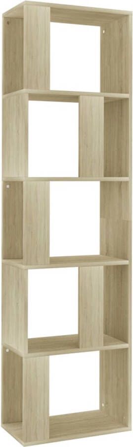 VidaXL -Boekenkast kamerscherm-45x24x159-cm-bewerkt-hout-sonoma-eiken - Foto 3