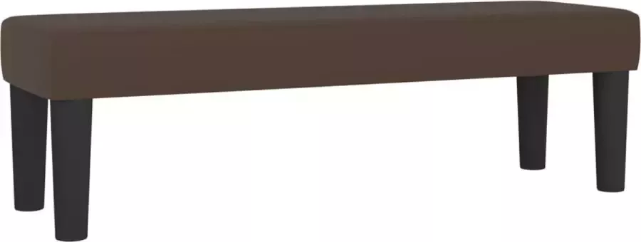 VIDAXL Boxspring met matras kunstleer bruin 180x200 cm - Foto 2