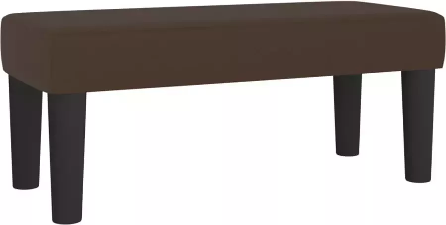VIDAXL Boxspring met matras kunstleer bruin 90x200 cm - Foto 2