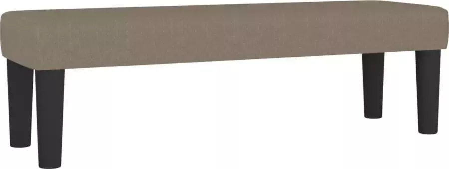 VidaXL -Boxspring-met-matras-stof-taupe-160x200-cm - Foto 4