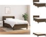 VidaXL Boxspringbed Comfort Bed 203x83x78 88 cm Pocketvering matras 80x200x20 cm Huidvriendelijk topmatras 80x200x5 cm Bed - Thumbnail 2