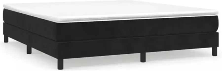 VidaXL Bedframe zonder matras 180x200 cm fluweel zwart - Foto 3